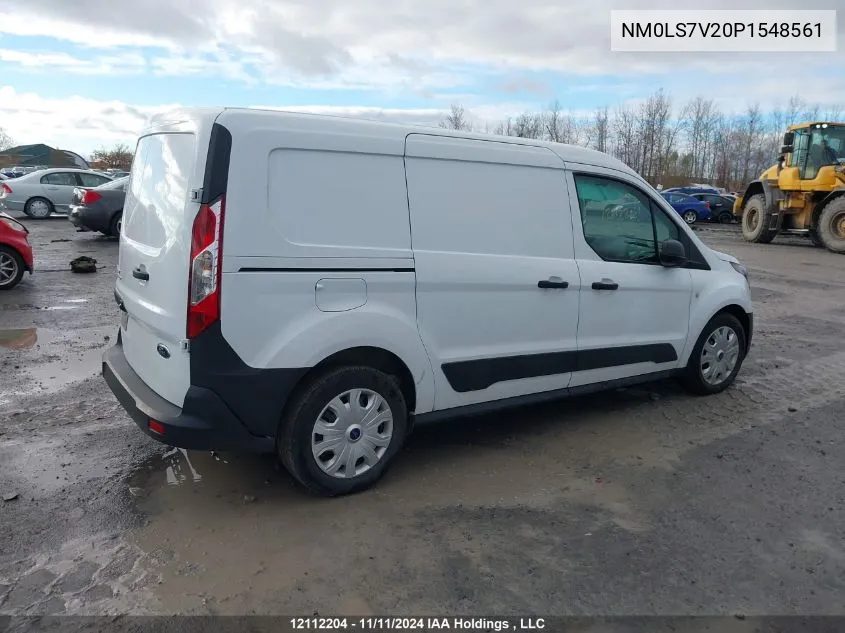 2023 Ford Transit Connect Xl VIN: NM0LS7V20P1548561 Lot: 12112204