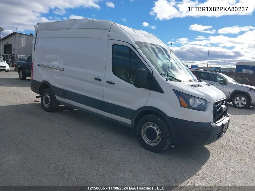 2023 Ford Transit T-250 VIN: 1FTBR1X82PKA80237 Lot: 12150065