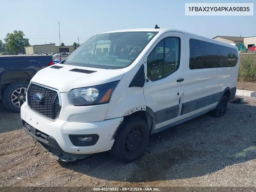 2023 Ford Transit-350 Passenger Van Xlt VIN: 1FBAX2YG4PKA90835 Lot: 40319552