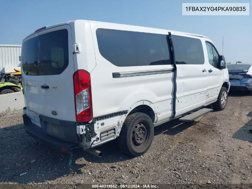 2023 Ford Transit-350 Passenger Van Xlt VIN: 1FBAX2YG4PKA90835 Lot: 40319552