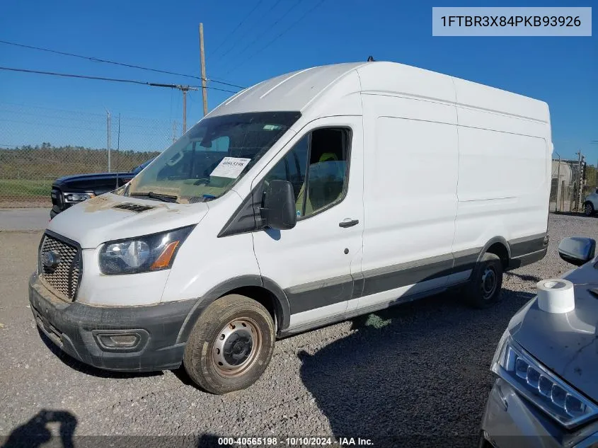 2023 Ford Transit-250 Cargo Van VIN: 1FTBR3X84PKB93926 Lot: 40565198