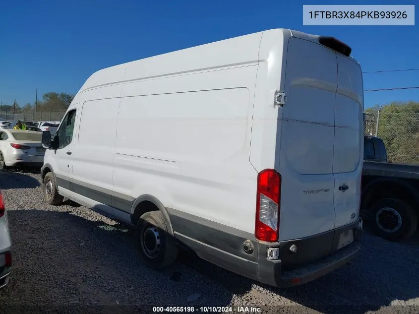 2023 Ford Transit-250 Cargo Van VIN: 1FTBR3X84PKB93926 Lot: 40565198