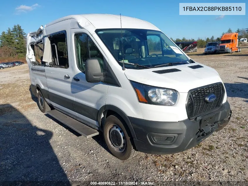 2023 Ford Transit-350 Passenger Van Xl VIN: 1FBAX2C88PKB85110 Lot: 40890622