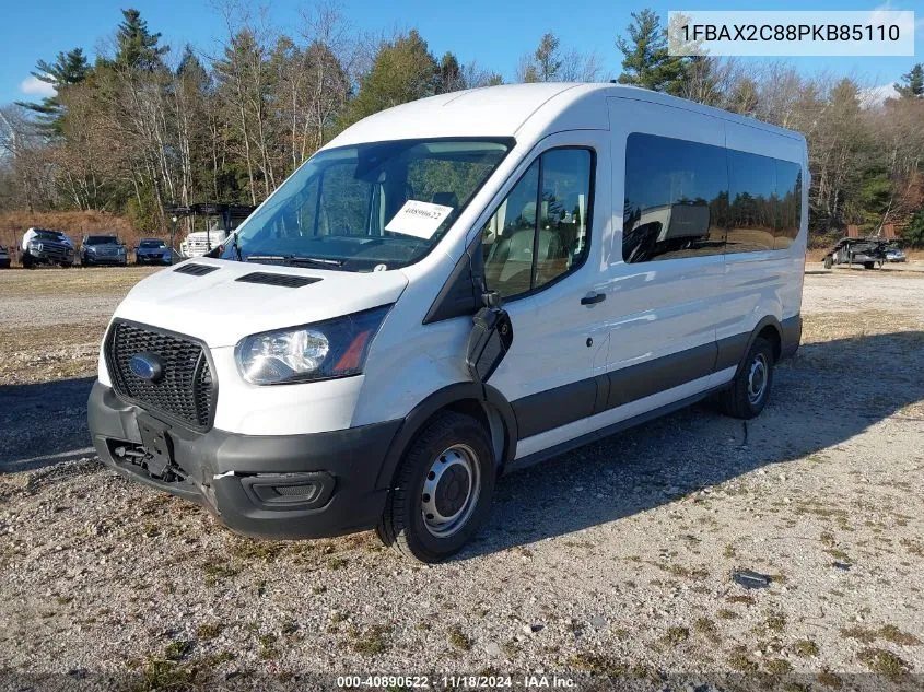 2023 Ford Transit-350 Passenger Van Xl VIN: 1FBAX2C88PKB85110 Lot: 40890622