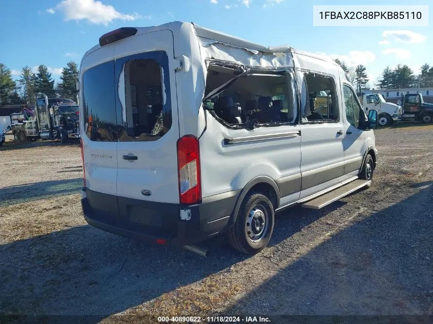 2023 Ford Transit-350 Passenger Van Xl VIN: 1FBAX2C88PKB85110 Lot: 40890622