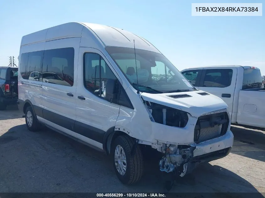 2024 Ford Transit-350 Passenger Van Xlt VIN: 1FBAX2X84RKA73384 Lot: 40556299