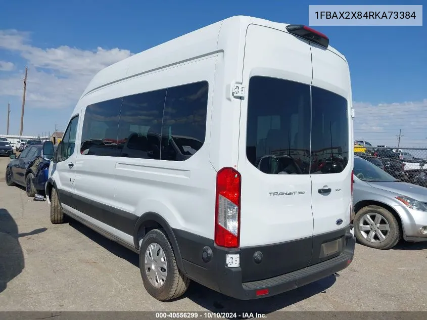 2024 Ford Transit-350 Passenger Van Xlt VIN: 1FBAX2X84RKA73384 Lot: 40556299