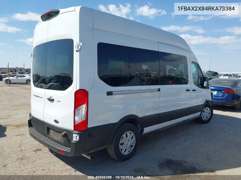 2024 Ford Transit-350 Passenger Van Xlt VIN: 1FBAX2X84RKA73384 Lot: 40556299