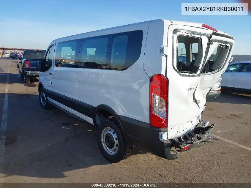 2024 Ford Transit-350 Passenger Van Xl VIN: 1FBAX2Y81RKB30011 Lot: 40889216