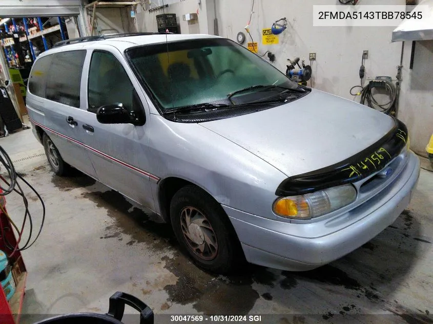 1996 Ford Windstar Wagon VIN: 2FMDA5143TBB78545 Lot: 30047569