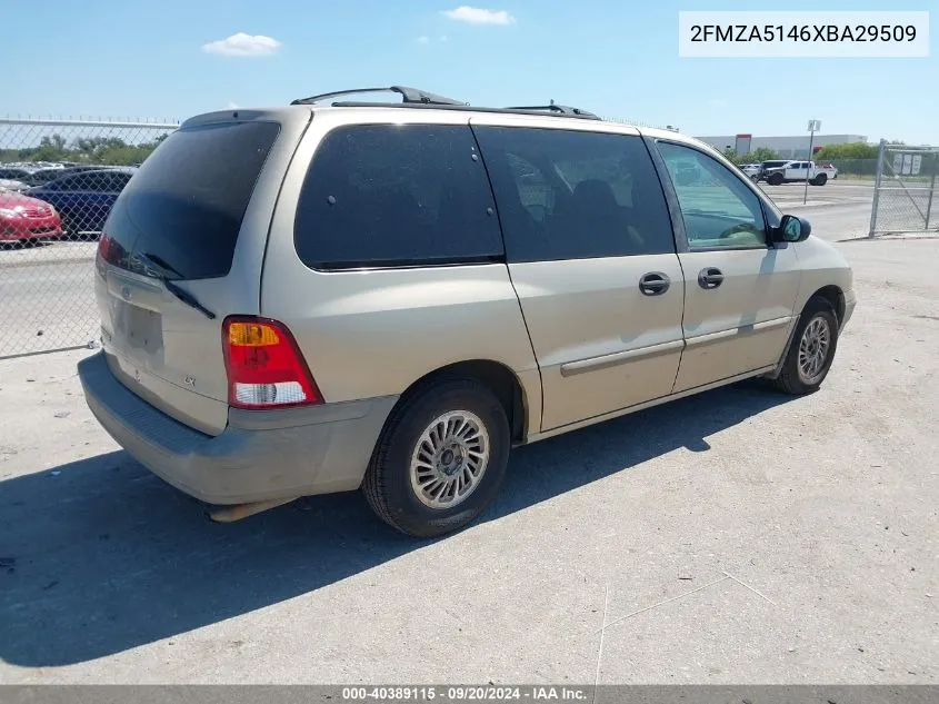 1999 Ford Windstar Lx VIN: 2FMZA5146XBA29509 Lot: 40389115