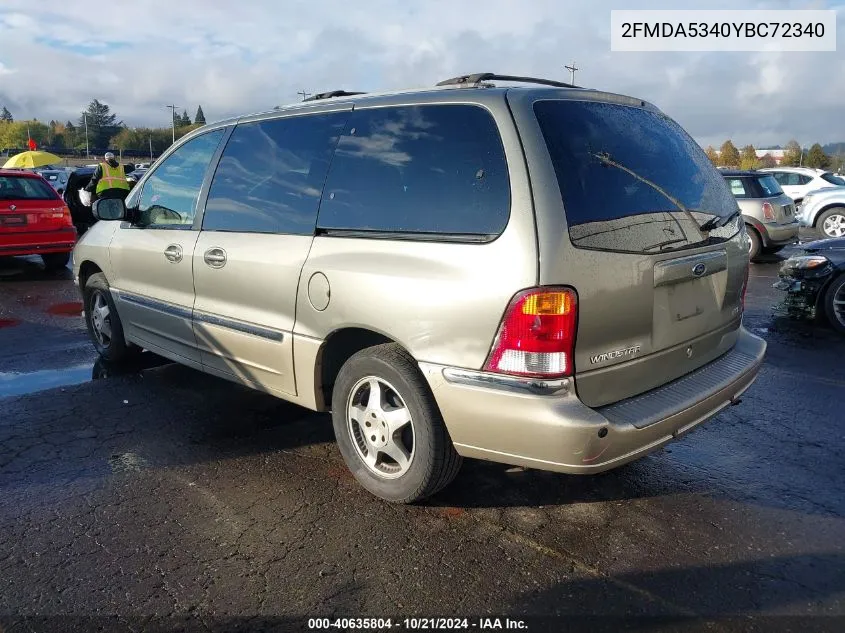 2FMDA5340YBC72340 2000 Ford Windstar Limited/Sel