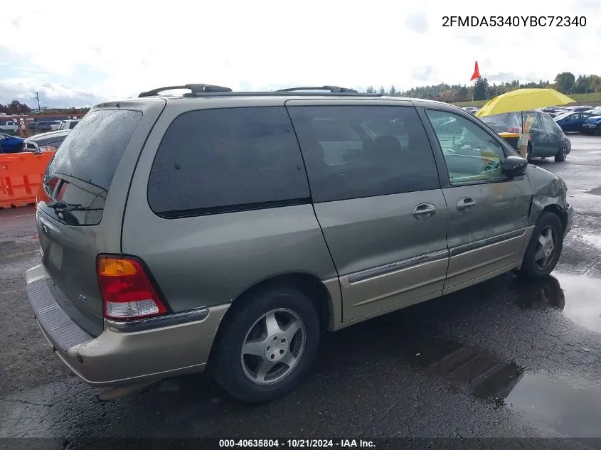 2FMDA5340YBC72340 2000 Ford Windstar Limited/Sel