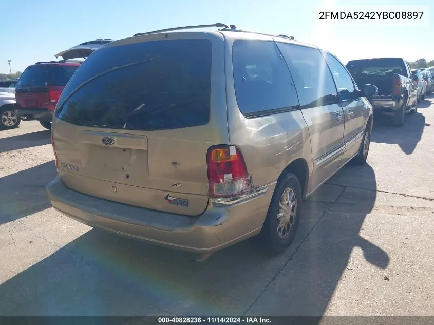 2FMDA5242YBC08897 2000 Ford Windstar Se