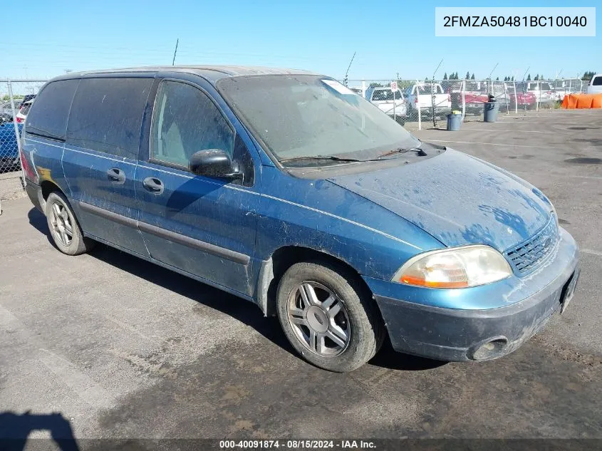 2FMZA50481BC10040 2001 Ford Windstar Lx