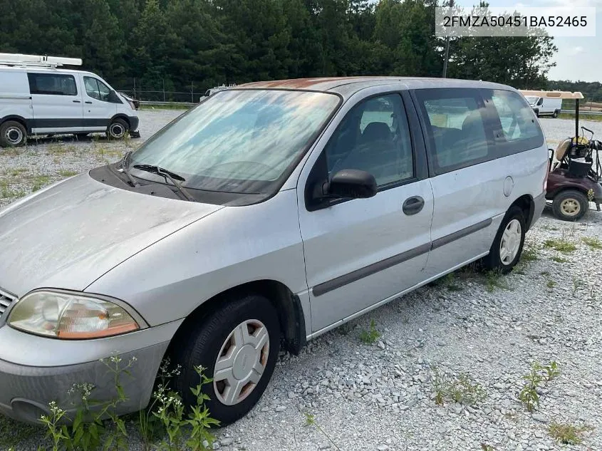 2FMZA50451BA52465 2001 Ford Windstar Lx