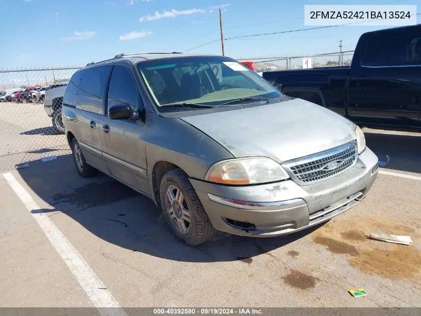 2001 Ford Windstar Se VIN: 2FMZA52421BA13524 Lot: 40392580