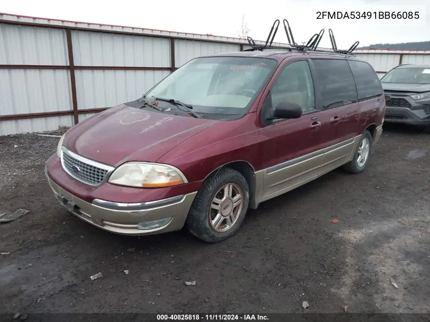 2001 Ford Windstar Sel VIN: 2FMDA53491BB66085 Lot: 40825818