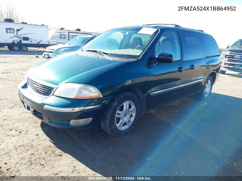 2FMZA524X1BB64952 2001 Ford Windstar Se