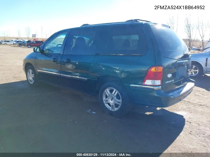 2FMZA524X1BB64952 2001 Ford Windstar Se