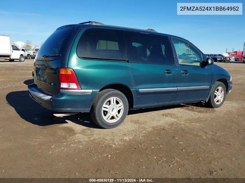 2FMZA524X1BB64952 2001 Ford Windstar Se