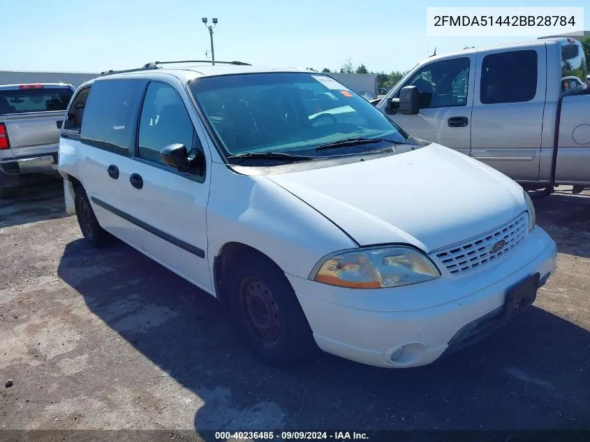 2002 Ford Windstar Lx VIN: 2FMDA51442BB28784 Lot: 40236485