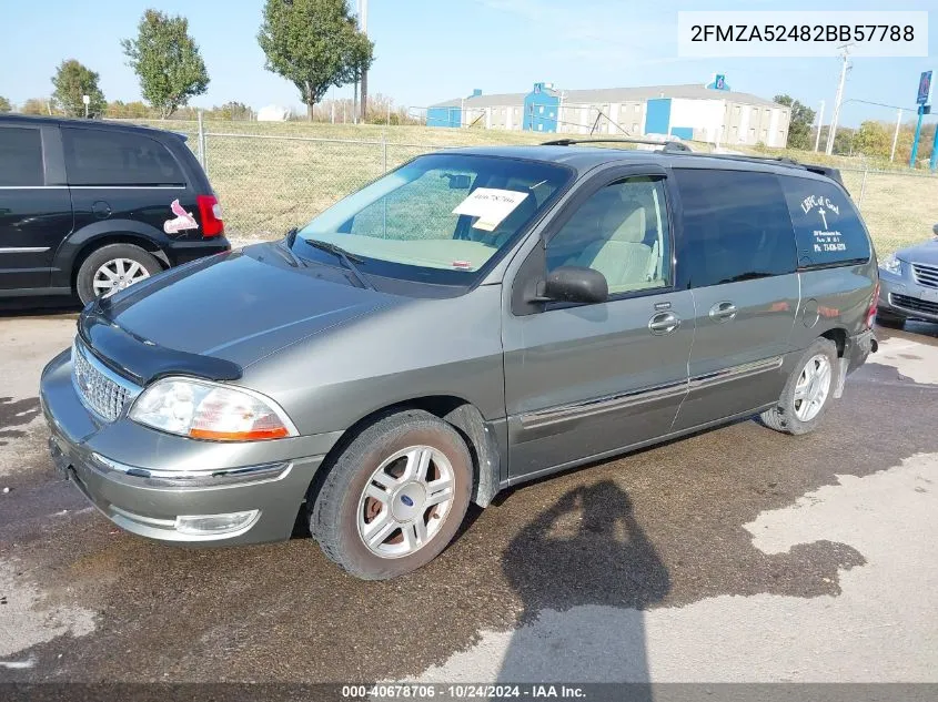 2002 Ford Windstar Se VIN: 2FMZA52482BB57788 Lot: 40678706