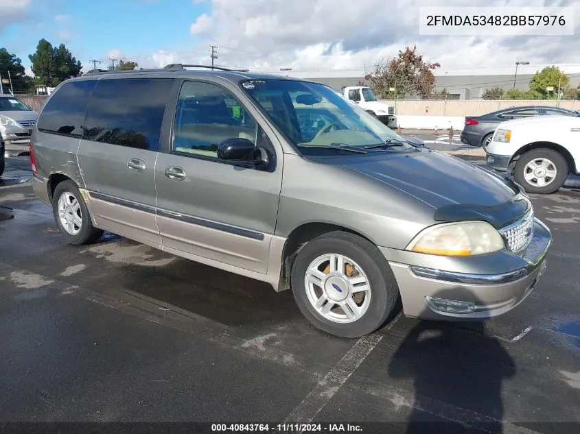 2002 Ford Windstar Sel VIN: 2FMDA53482BB57976 Lot: 40843764