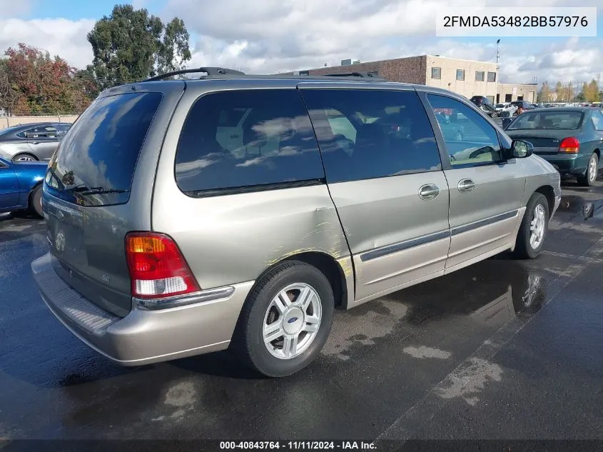 2002 Ford Windstar Sel VIN: 2FMDA53482BB57976 Lot: 40843764