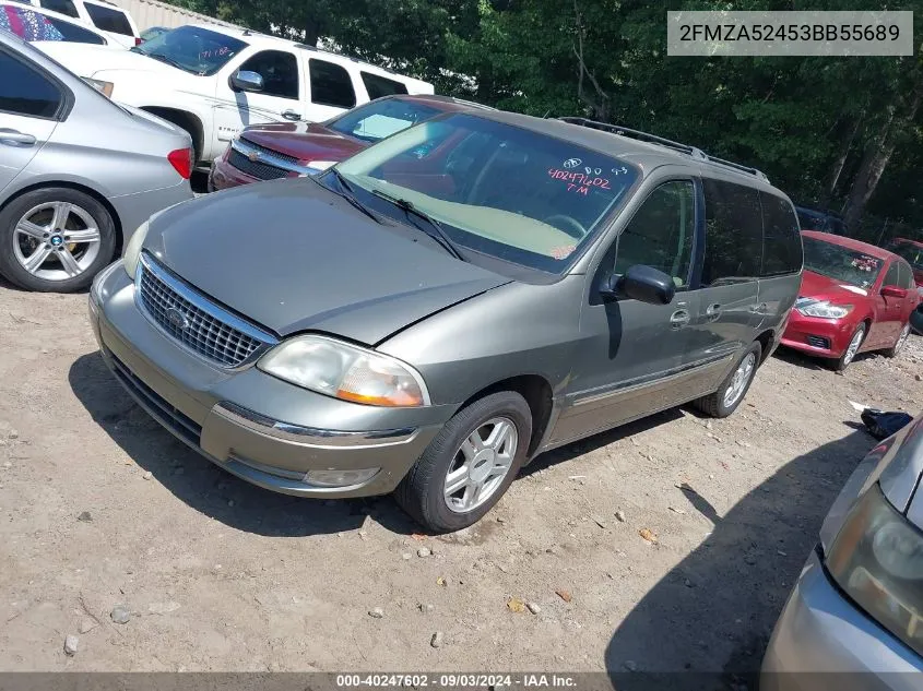 2003 Ford Windstar Se VIN: 2FMZA52453BB55689 Lot: 40247602