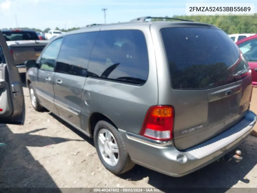 2003 Ford Windstar Se VIN: 2FMZA52453BB55689 Lot: 40247602