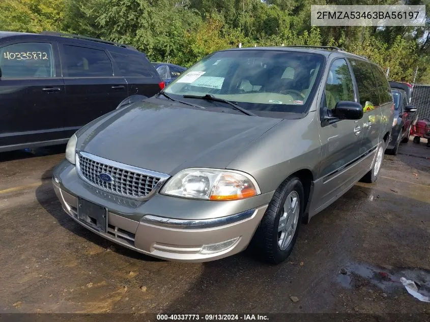 2FMZA53463BA56197 2003 Ford Windstar Sel