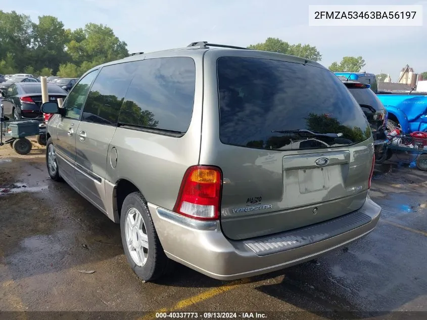 2FMZA53463BA56197 2003 Ford Windstar Sel