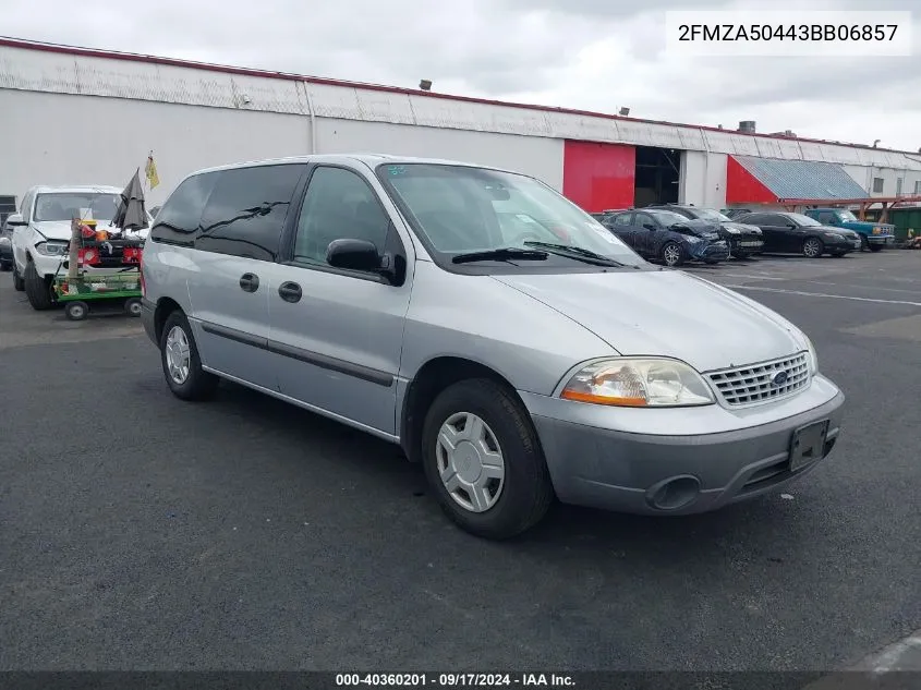 2003 Ford Windstar Standard VIN: 2FMZA50443BB06857 Lot: 40360201