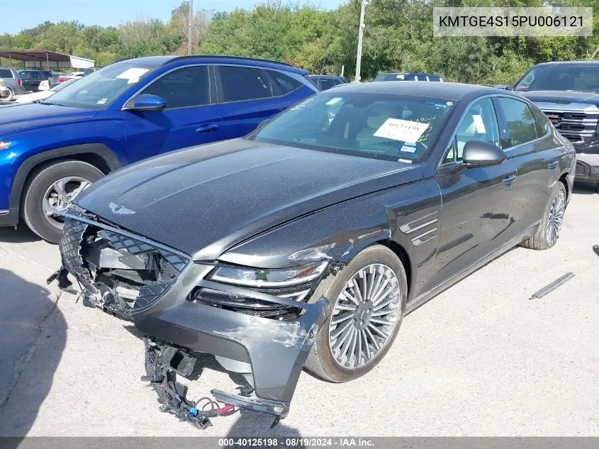 2023 Genesis Electrified G80 VIN: KMTGE4S15PU006121 Lot: 40125198