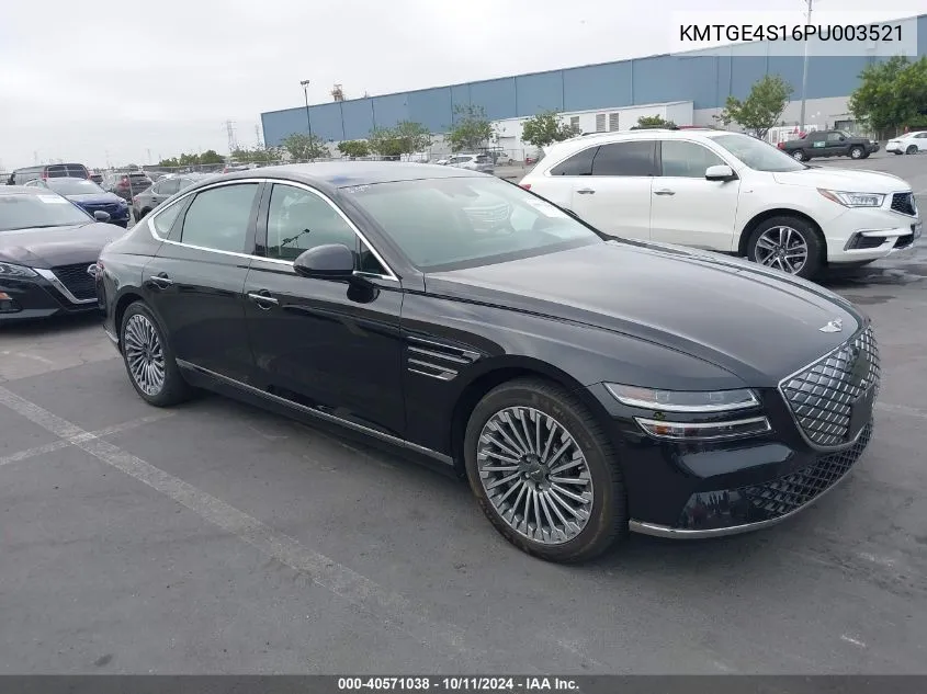 2023 Genesis Electrified G80 VIN: KMTGE4S16PU003521 Lot: 40571038