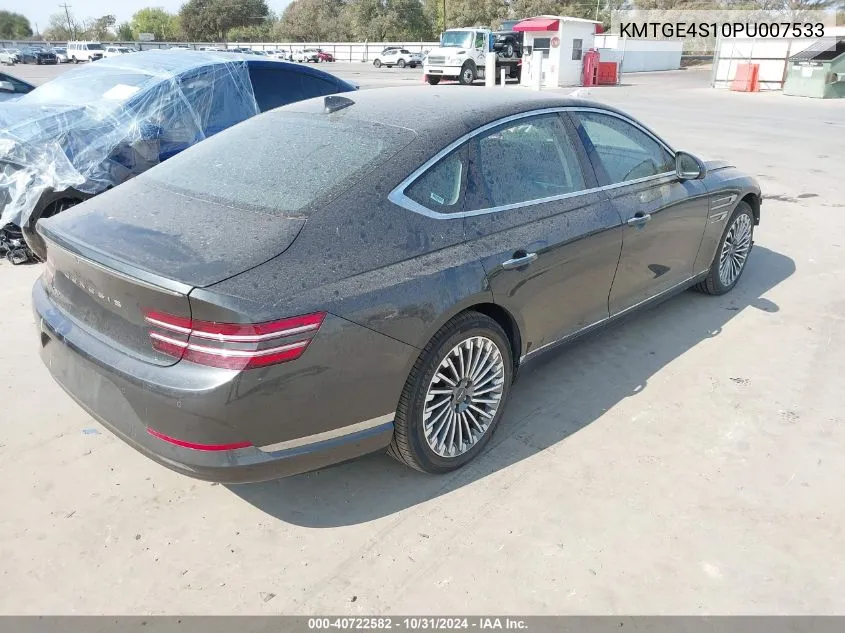 2023 Genesis Electrified G80 VIN: KMTGE4S10PU007533 Lot: 40722582