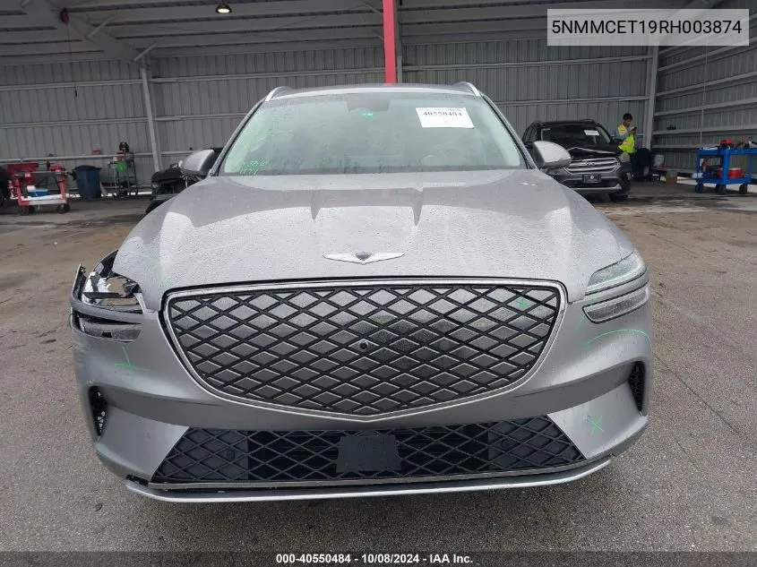 2024 Genesis Electrified Gv70 Advanced Awd VIN: 5NMMCET19RH003874 Lot: 40550484