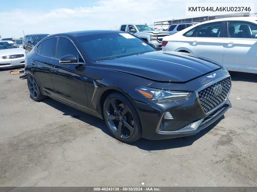 KMTG44LA6KU023746 2019 Genesis G70 2.0T Advanced