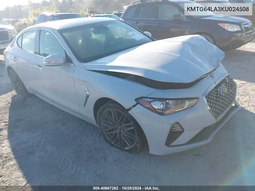 2019 Genesis G70 2.0T Advanced VIN: KMTG64LA3KU024508 Lot: 40667262