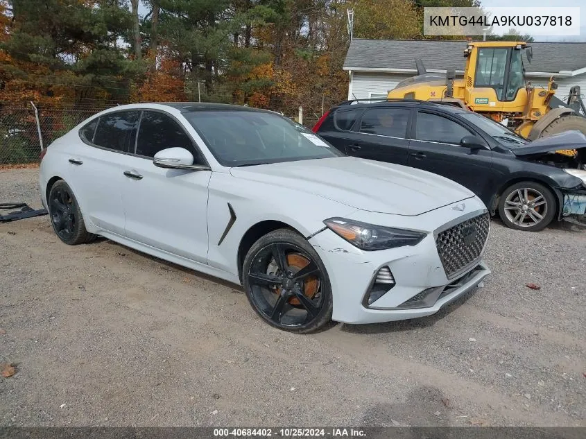 2019 Genesis G70 2.0T Advanced VIN: KMTG44LA9KU037818 Lot: 40684402