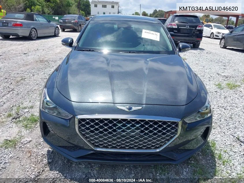 KMTG34LA5LU046620 2020 Genesis G70 2.0T Rwd