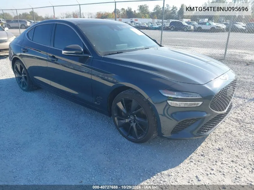 2022 Genesis G70 3.3T Awd VIN: KMTG54TE8NU095696 Lot: 40727688