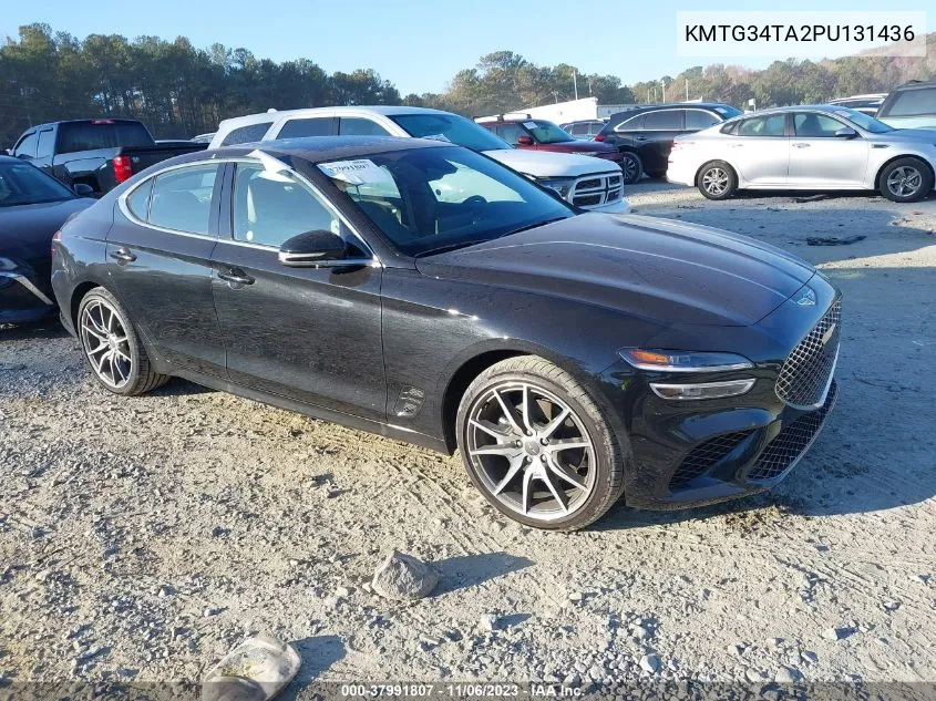 2023 Genesis G70 2.0T Awd VIN: KMTG34TA2PU131436 Lot: 37991807