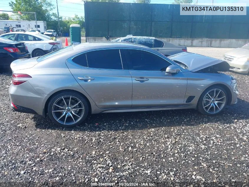 KMTG34TA0PU135310 2023 Genesis G70 2.0T Awd