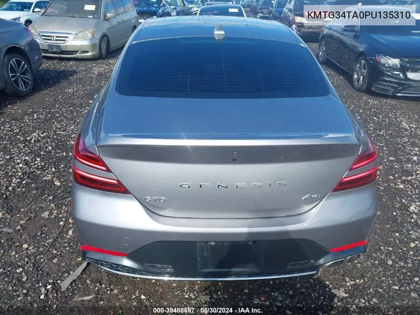 KMTG34TA0PU135310 2023 Genesis G70 2.0T Awd