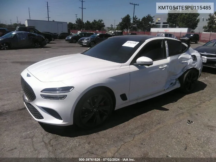 KMTG54TE5PU115485 2023 Genesis G70 3.3T Rwd