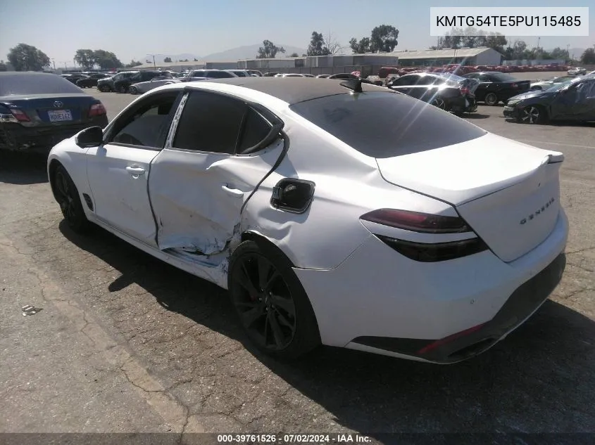 KMTG54TE5PU115485 2023 Genesis G70 3.3T Rwd