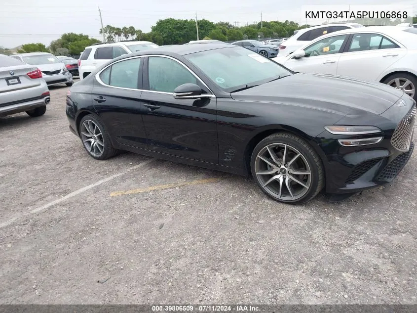 KMTG34TA5PU106868 2023 Genesis G70 2.0T Rwd