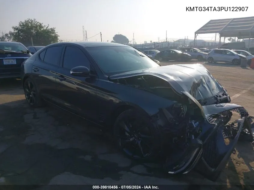 KMTG34TA3PU122907 2023 Genesis G70 2.0T Rwd